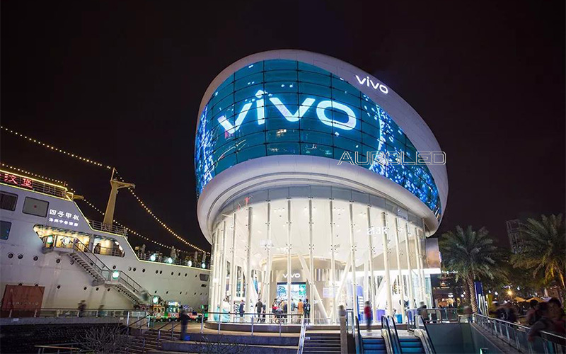 VIVO Lab旗艦店酷炫<a href=http://www.wx186.com/toumingping/ target=_blank class=infotextkey>透明屏</a>效果